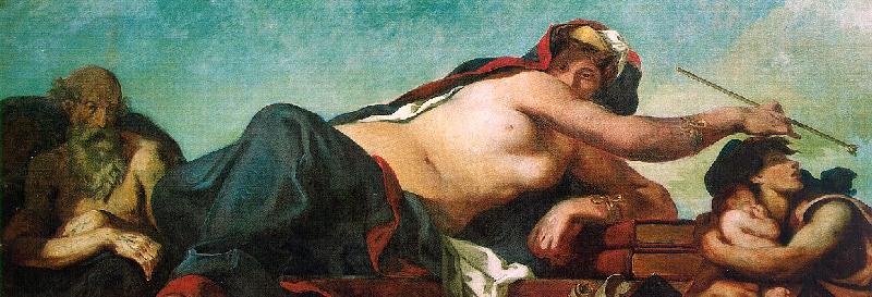 Eugene Delacroix Justice Sweden oil painting art